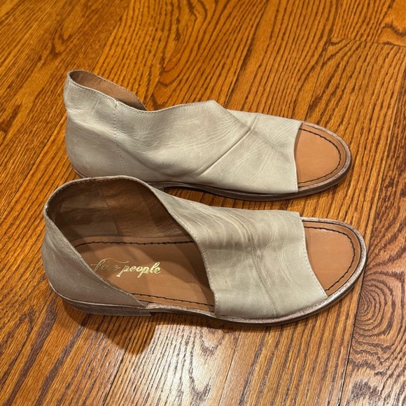 Free People Mont Blanc Sandals in cream size 8 EU 38 - Picture 9 of 10